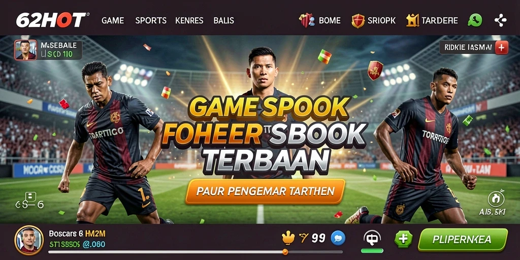 Tampilan gameplay aplikasi Sportsbook 62HOT yang menarik.