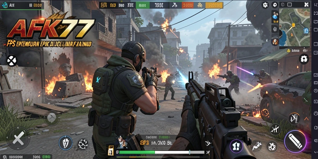 Gameplay seru AFK77 dengan grafis menawan dan aksi cepat.