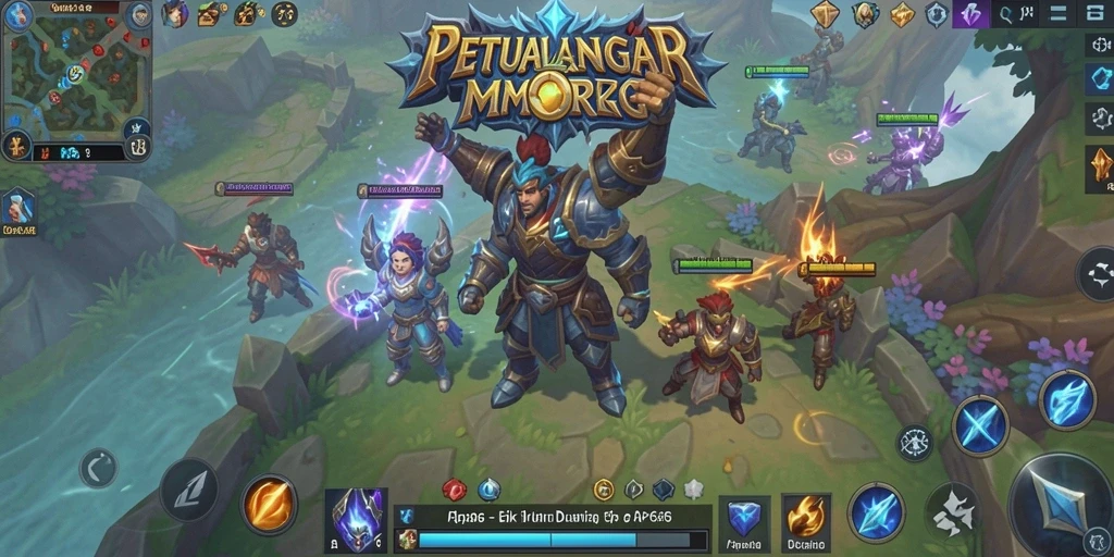 Gameplay menarik di dunia fantasi AP686 yang luas.