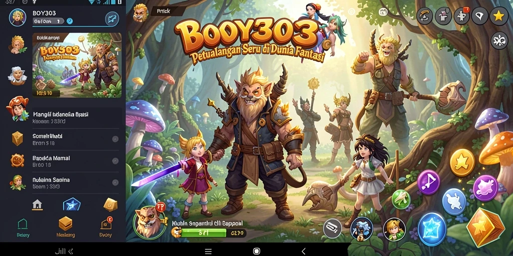 Tampilan gameplay BOY303 menunjukkan aksi petualangan yang mendebarkan.