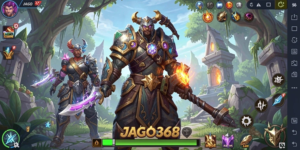 Tampilan menakjubkan dari gameplay seru JAGO368.