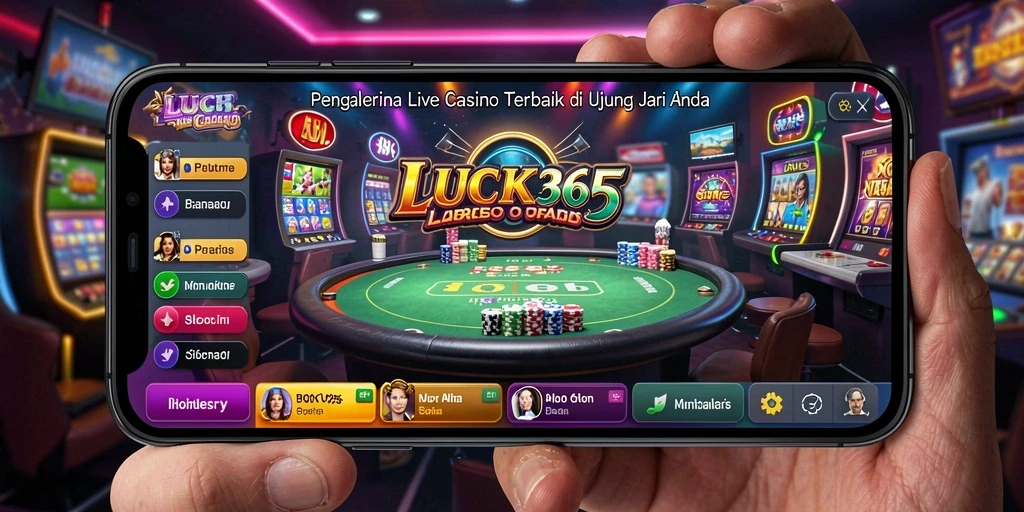 Tampilan gameplay LUCK365 yang menarik dan interaktif untuk penggemar Live Casino.