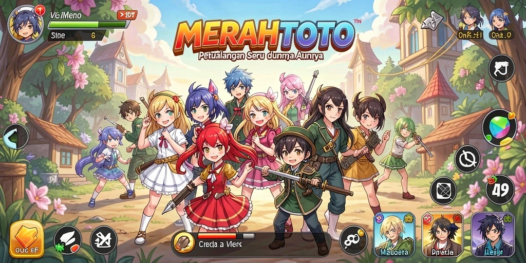 Tampilan gameplay <strong>MERAHTOTO</strong> yang menawan dan mengasyikkan.