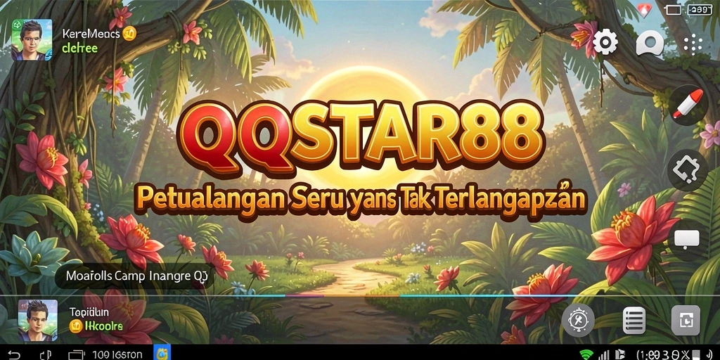 Tangkapan layar gameplay QQSTAR88 yang menampilkan petualangan seru.