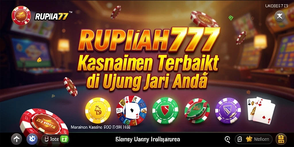 Tampilan utama gameplay RUPIAH777 yang seru dan interaktif.