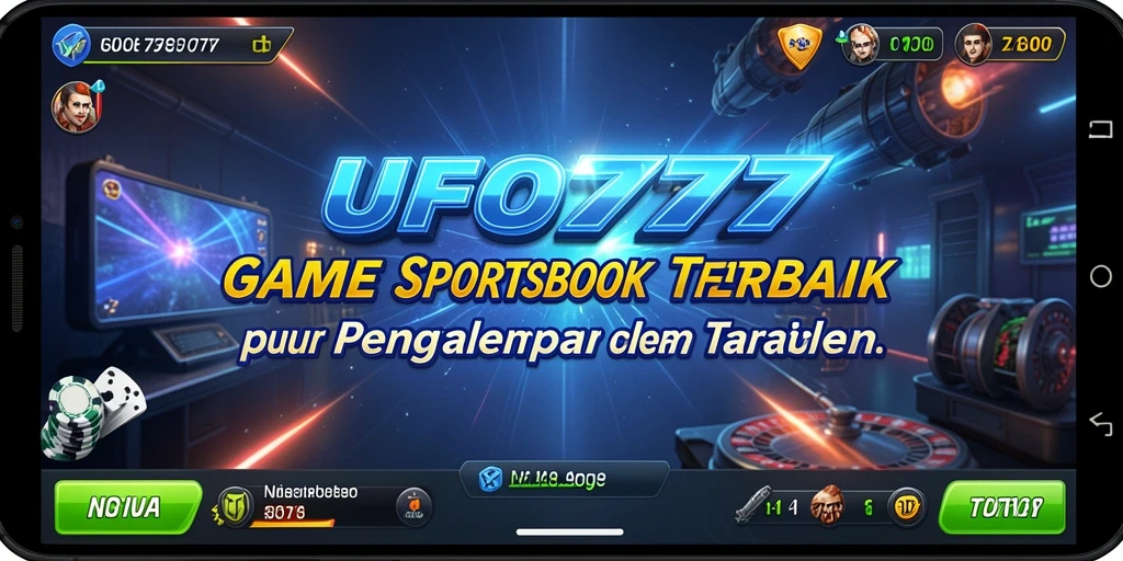 Tampilan utama UFO777 dengan gameplay taruhan yang menarik dan menyenangkan.